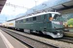 Ae 6/6 banks at Erstfeld on 4 June 2014.
