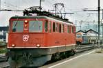 On 17 June 2001 11443 runs solo through Zug.