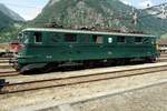 Recently transferred to SBB Historic and already taking part in the condition trips at Erstfeld is 11411 on 5 June 2015.