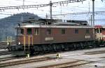 Ae 6/8 No 203 at Spiez, July 27th, 1980.