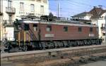 Ae 6/8 No 203 at Spiez, September 8th, 1980.