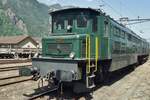 SBB Battleship 11801 made some test rides at the station of Erstfeld on 6 June 2015.