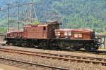 SBB 14253 runs light at Erstfeld on 6 June 2015 on her monthly condition trip.
