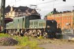 ON 13 September 2015, SBB 14305 stands in Gävle with a special train.