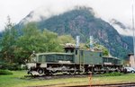 Plinthed crocodile 14270 at Erstfeld on 25 May 2007.