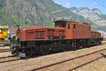 SBB 14253 makess a few condition rides at Ersteld on 6 June 2015. Every now and then, the older SBB Historic locos that are stationed at Erstfeld, make condition rides along the station and yard of Erstfeld.