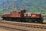 SBB 14253 makes a few condition rides at Ersteld on 6 June 2015. Every now and then, the older SBB Historic locos that are stationed at Erstfeld, make condition rides along the station and yard of Erstfeld.