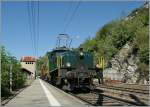 The Crocodiles Ce 6/8 III 14305 and not realiy to see the Ce 6/8 II 14253 in Ausserberg.