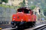 SBB 16448 stands at Chiasso on 26 May 2007.