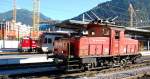 Ee 3/3 no 16427 at Chur, August 31st, 2006. In the background is the Ge 4/4 II no 629 of Rhaetian railway.