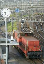 The SBB Ee 6/6 16817 in Lausanne Triage.