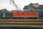 In her last years of service, SBB 10034 gets used as an electric shunter at Basel SBB, as seen here on 28 July 1998.