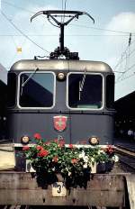 Re 4/4 II at Lindau August 15th, 1978.
