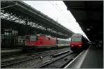 SBB Re 4/4 II and Re 460 by a heavy rain in Lausanne.
29.07.2014