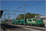 The BAM MBC Re 4/4 II in Morges.
19.04.2018