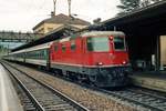 On 18 June 2001 SBB 11199 calls at Bellinzona with an IR from Locarno.