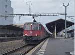 The SBB Re 4/4 II 11197 wiht his  Dispozug  in Vevey.

30.01.2020
