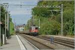 The SBB Cargo Re 420 283-4 with a Cargo Train by Burier.