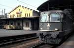 Re 4/4 II 11228 at Olten, Oktober 1992.