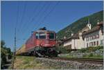 The SBB Re 4/4 II 11291-7 is on its way to Biel/Bienne with a mail train near Ligerz.

July 11, 2025