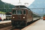 On 24 July 2000 BLS 166 calls at Kandersteg.