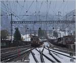 BLS Re 4/4 164 and 191 in Kandersteg.