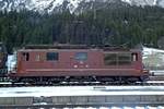 Side view on BLS 174 at Kandersteg on 2 January 2020.