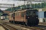 BLS 178 runs light through Spiez, hauling a sister loco on 24 July 2000.