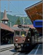 BLS Re 425 163 pictured at Zweisimmen on July 31st, 2008.