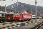The DSF Re 456 094 (91 85 4 456 094-2 CH-DSF) in Balsthal.