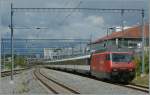 SBB Re 460 093-8 with an IR to Luzern by Prilly-Malley.