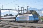 SBB 460 071 thunders through Thun on 15 May 201.