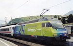 SBB 460 079 calls at Spiez on 18 May 2004.