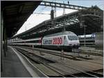 The SBB Re 460 075-5  Léman 2030  in Lausanne.