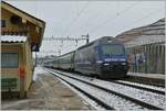 The SBB Re 460 050-8  RailAway  in Villette VD.
27.12.2010