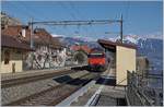 A SBB Re 460 with an IR in St Saphoprin.
24.03.2018