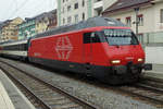 SBB 460 074 calls on 30 December 2018 at Olten.