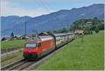 A SBB Re 460 wiht his IC 967 from Basel SBB to Interlaken Ost by Faulensee.

19.08.2020