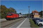 A SBB Re 460 with an IC in Mülenen.

10.10.2018