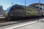 SBB 460 072 advertises for the Locarno Film Festival at Olten on 20 May 2022.