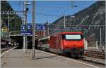 Due to the closure of the Gotthard Base Tunnel, all trains operated for several weeks via the old Gotthard railway lines, which are now called the Gotthard Panorama Route, resulting in a colorful