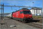 Re 460 089-6 with an IC to St. Gallen in Renens VD.
27.10.2010
