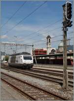 BLS Re 465 016-4  Black Pearl  in Chiasso. 
05.05.2014