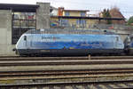 BLS 465 016 stands in Spiez on 1 January 2019.