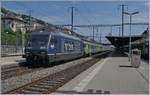 The BLS Re 465 006 with a RE to La Chaux-de-Fonds in Neuchâtel.

10.08.2020