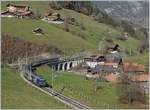 The BLS Re 465 002 with an RE from Interlaken Ost to Zweisimmen by Garstatt.

09.11.2020  