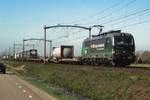 SBB/ELL 193 260 speeds through Boxtel on 30 March 2021.