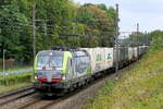 The BLS Cargo 475 420 with the Ambrogio shuttle from Gallarate (Italy) to the Ambrogio terminal at Muizen(B). Siemens Vectron MS build in 2020 with construction N� 22866. Line 27A at Antwerp Airport. 01-09-2026