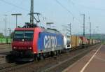 SBB Cargo Re 482 014-8 in Weil am Rhein. 
05.07.2006