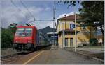 The SBB Cargo RE 484 003 with a RoLa from Freibung to Novara in Vogogna.
18.09.2017